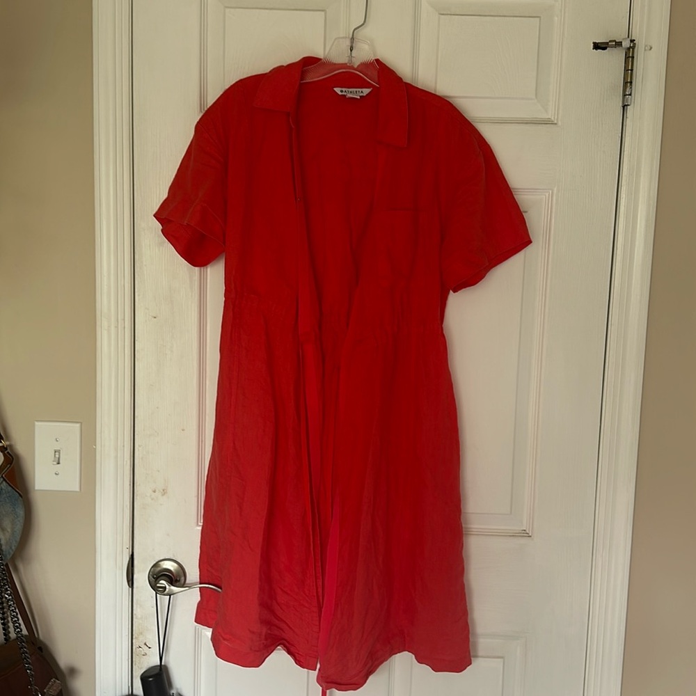 Coral athleta dress